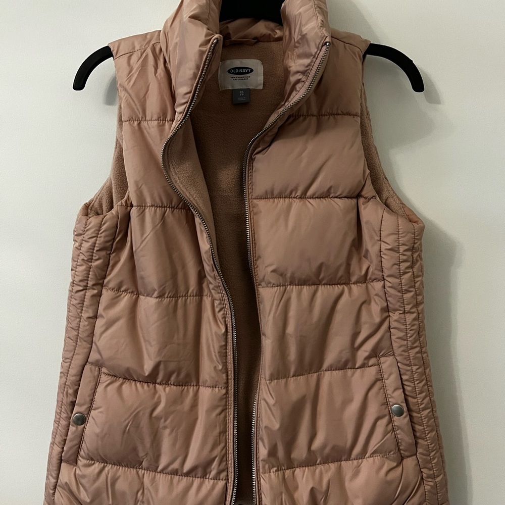 Pale pink vest